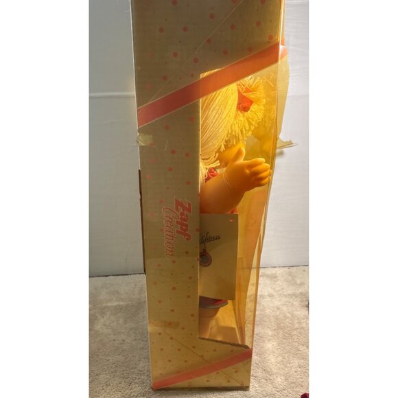 Zapf Creation Doll Tolpatsch Red Dress Duck Blond Original Box West Germany - Picture 13 of 14